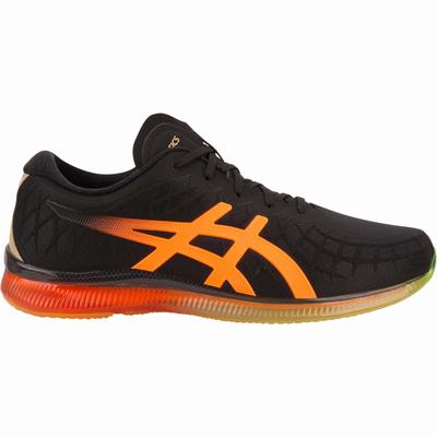 Asics Gel-Quantum Infinity - Miesten Tennarit - Mustat/Oranssi